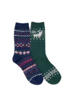 2 Pack Wool Socks