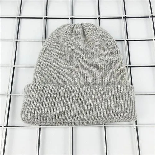 2017 New Winter Hat for Women Rabbit Cashmere Knitted Beanies Thick Warm Vogue Ladies Wool Angora Hat Female Beanie Hats