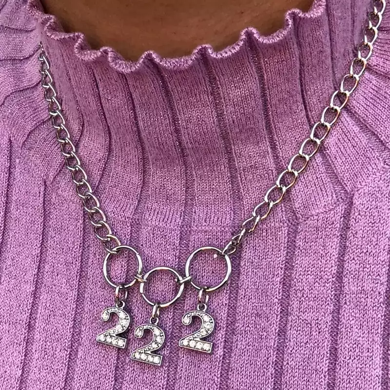 222 Ring Chain Necklace