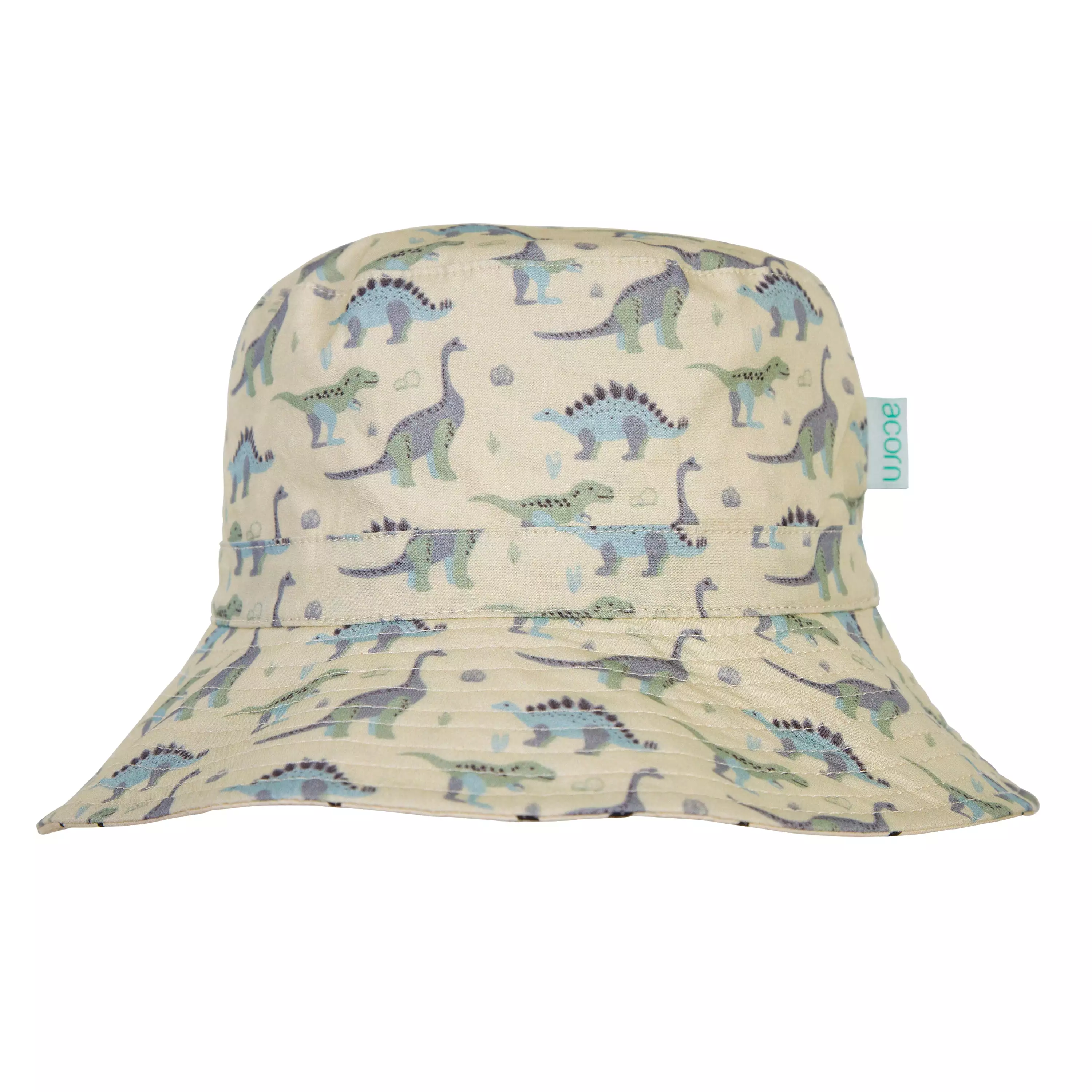 Acorn Kids Reversible Bucket Hat - Dinosaur