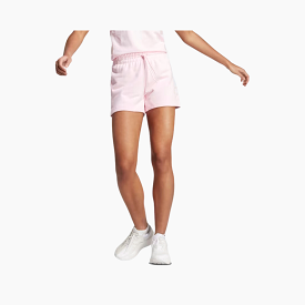 Adidas Essential Linear French Terry Women's Short -Clear Pink/White