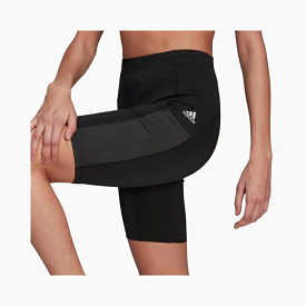 Adidas FastImpact Lace Women Running Short Tight -Black