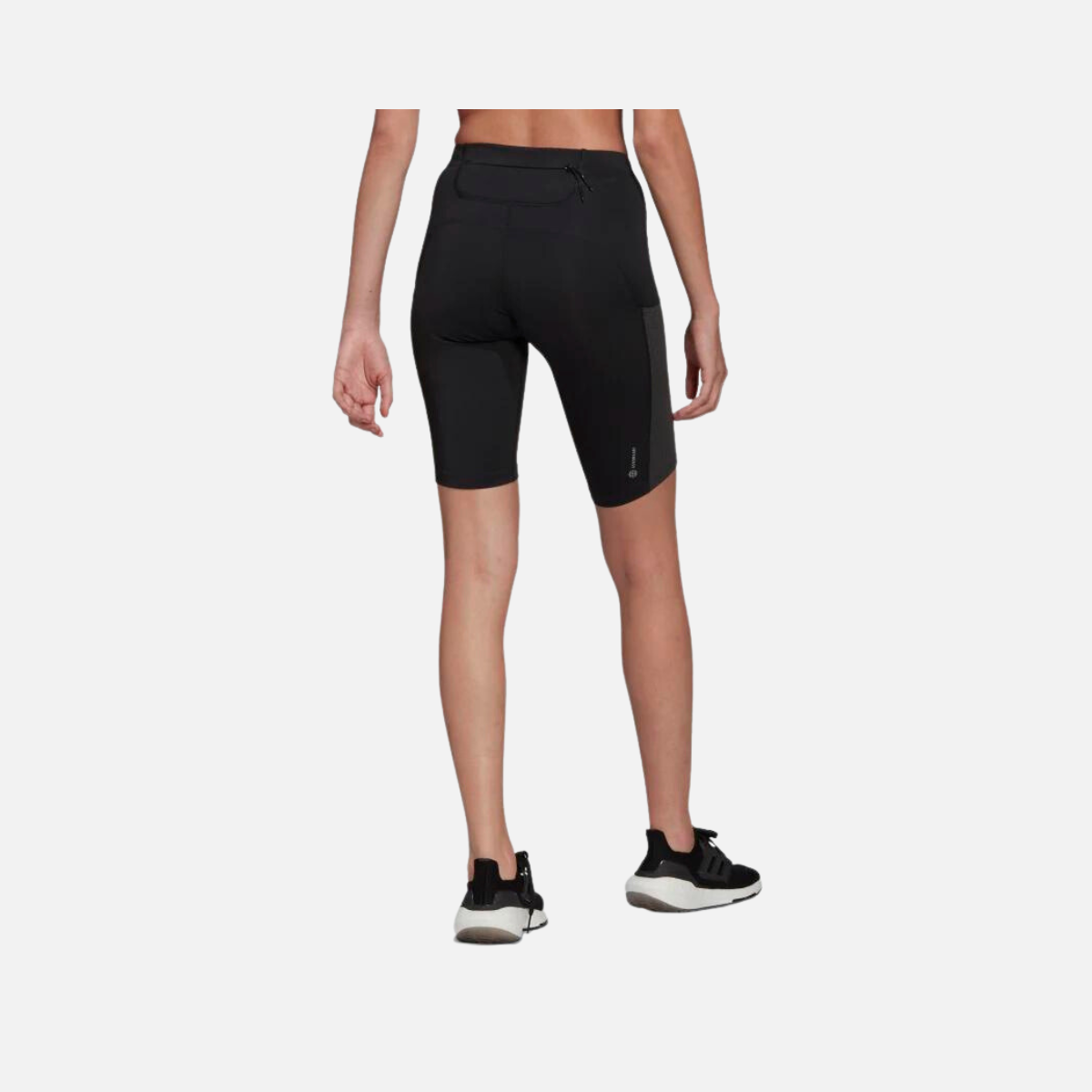 Adidas FastImpact Lace Women Running Short Tight -Black