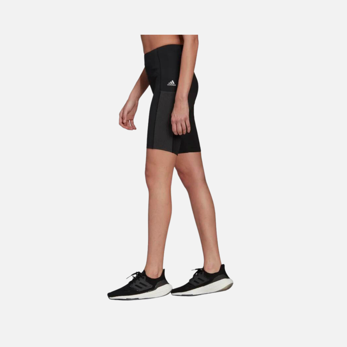 Adidas FastImpact Lace Women Running Short Tight -Black