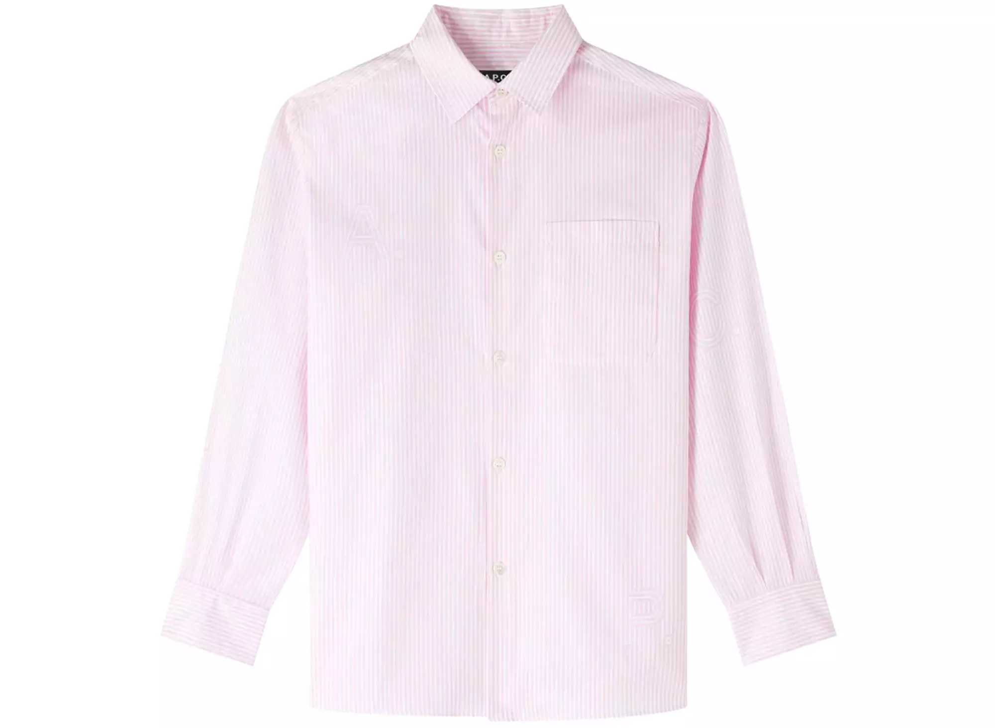 A.P.C. Malo Shirt in Rose xld