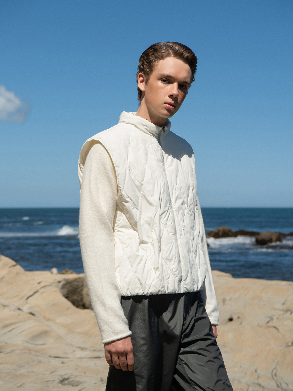 Ashore Shop Evi down liner removable three-in-one jacket for men in Spring autumn and winter