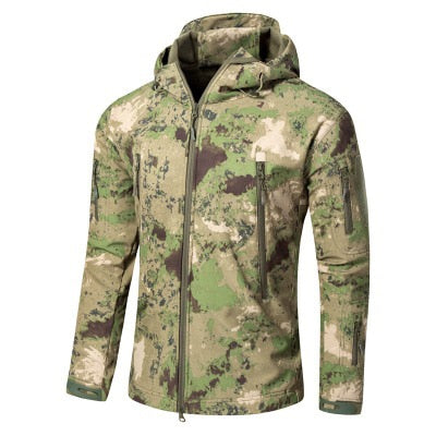 Ashore Shop Men's Waterproof Windproof Tactical Military Jacket