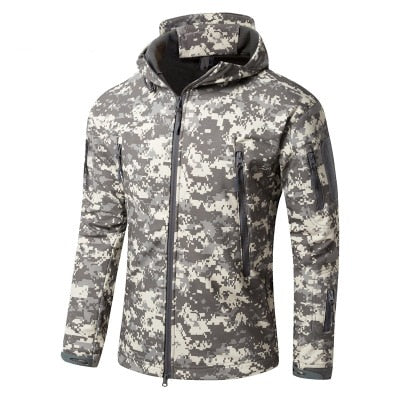 Ashore Shop Men's Waterproof Windproof Tactical Military Jacket