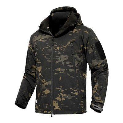 Ashore Shop Men's Waterproof Windproof Tactical Military Jacket