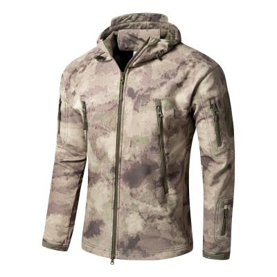 Ashore Shop Men's Waterproof Windproof Tactical Military Jacket