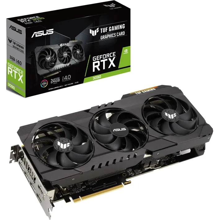 Asus NVIDIA GeForce RTX 3090 TUF 24GB GDDR6X Gaming Graphics Card