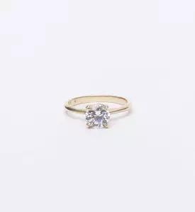 Avens Round Cut Ring