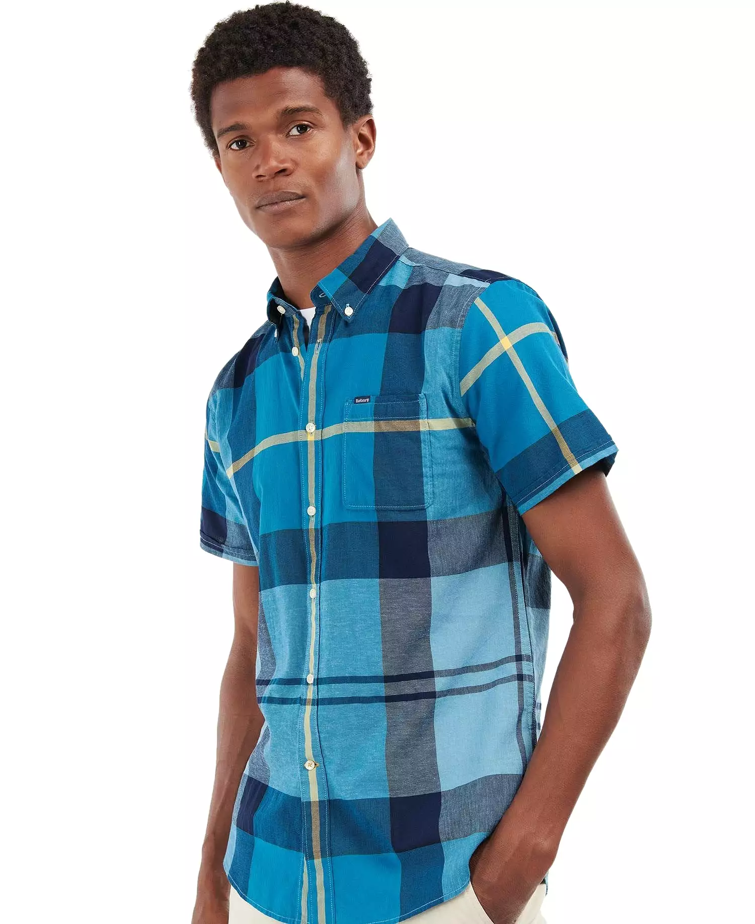 Barbour Men's Douglas Checked Shirt - Short Sleeved