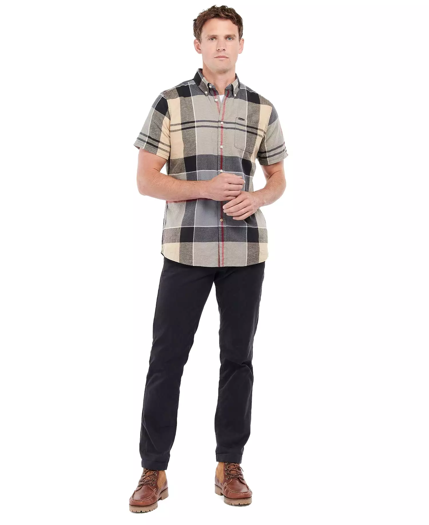 Barbour Men's Douglas Checked Shirt - Short Sleeved