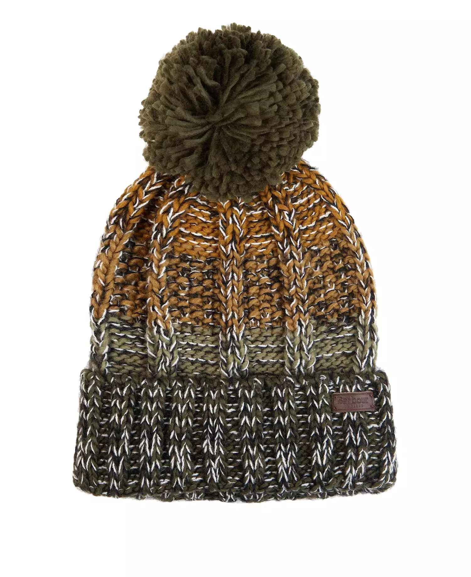 Barbour Mens 'Harlow' Knit Bobble Beanie Hat