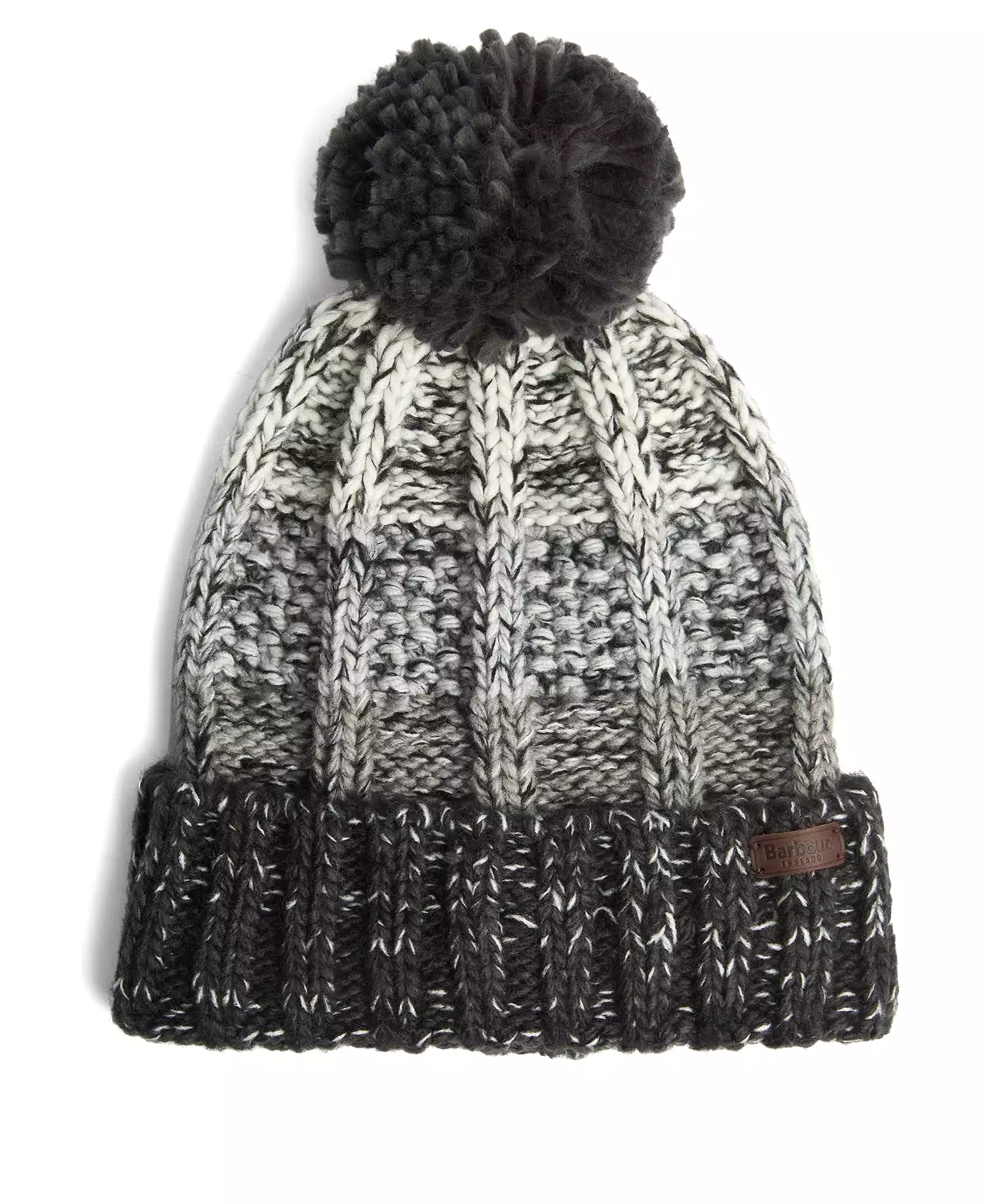 Barbour Mens 'Harlow' Knit Bobble Beanie Hat