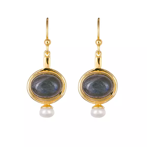 Bianc Volcanic Gold Earrings