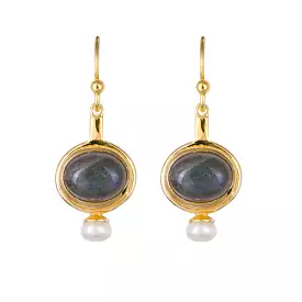 Bianc Volcanic Gold Earrings