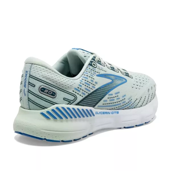 Brooks Women's Glycerin GTS 20 Blue Glass/Marina/Legion Blue