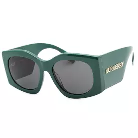 Burberry 0BE4388U Sunglasses Green / Dark Grey Women's