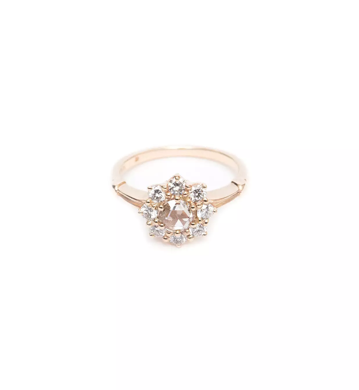 Champagne Diamond Petite Celestine Ring