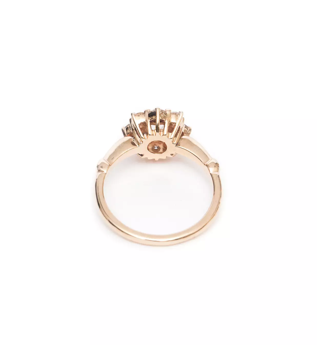 Champagne Diamond Petite Celestine Ring