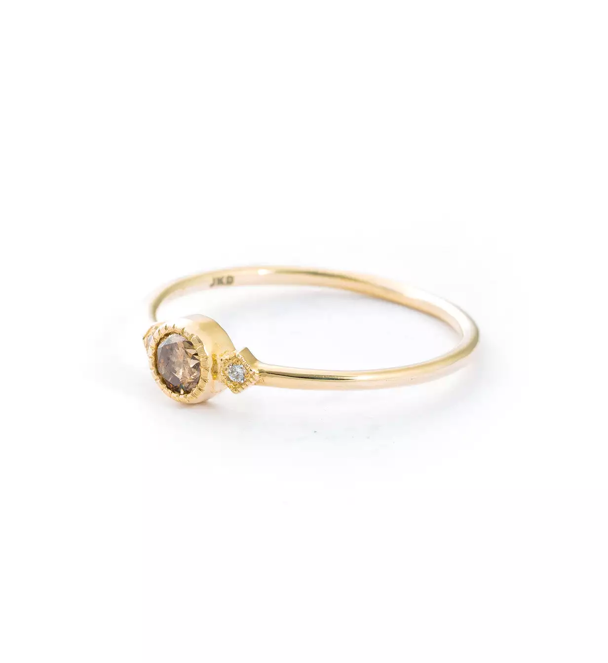 Champagne Diamond Sotto Voce Ring