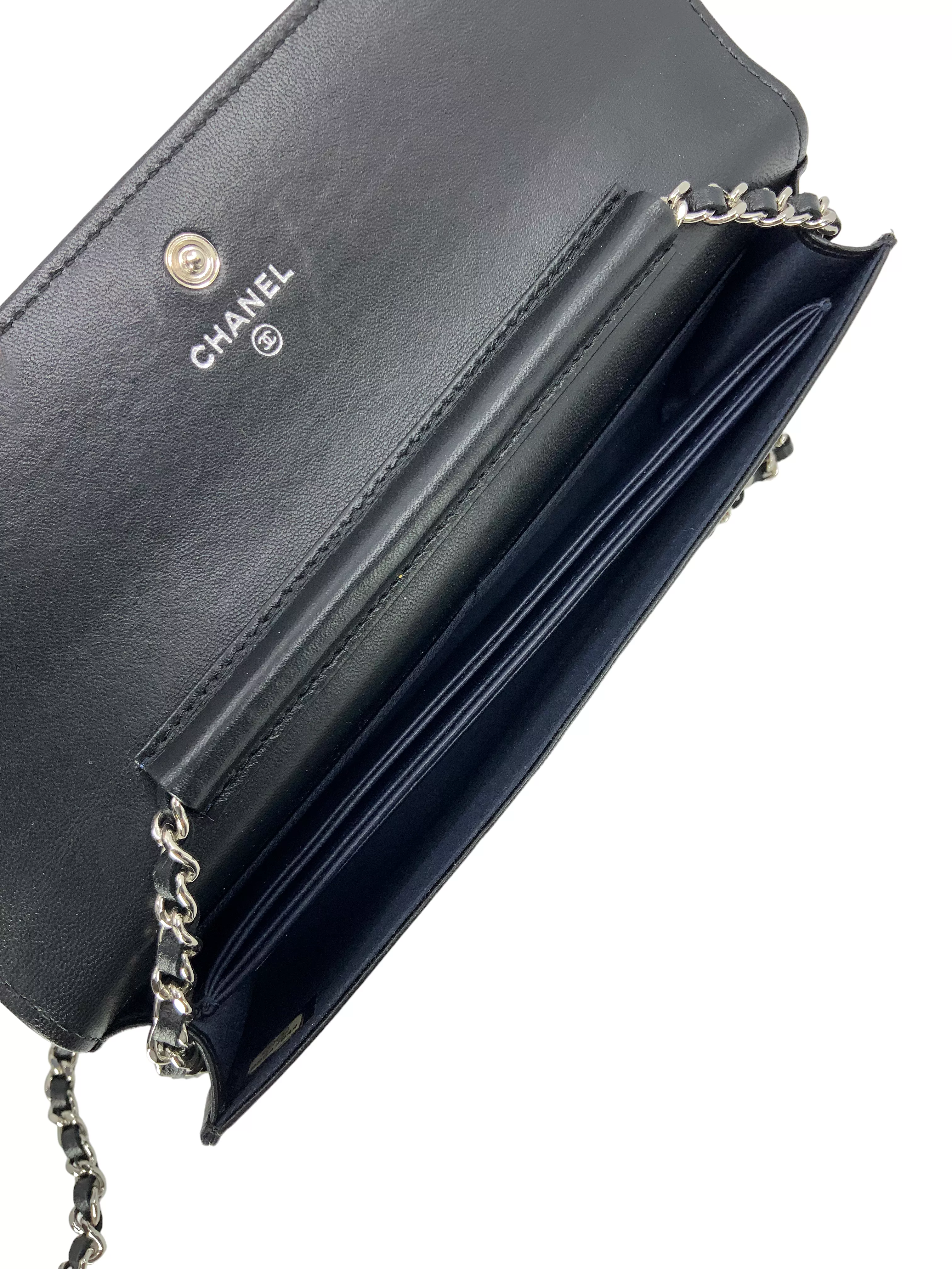 CHANEL CC Airlines Wallet On Chain Bag