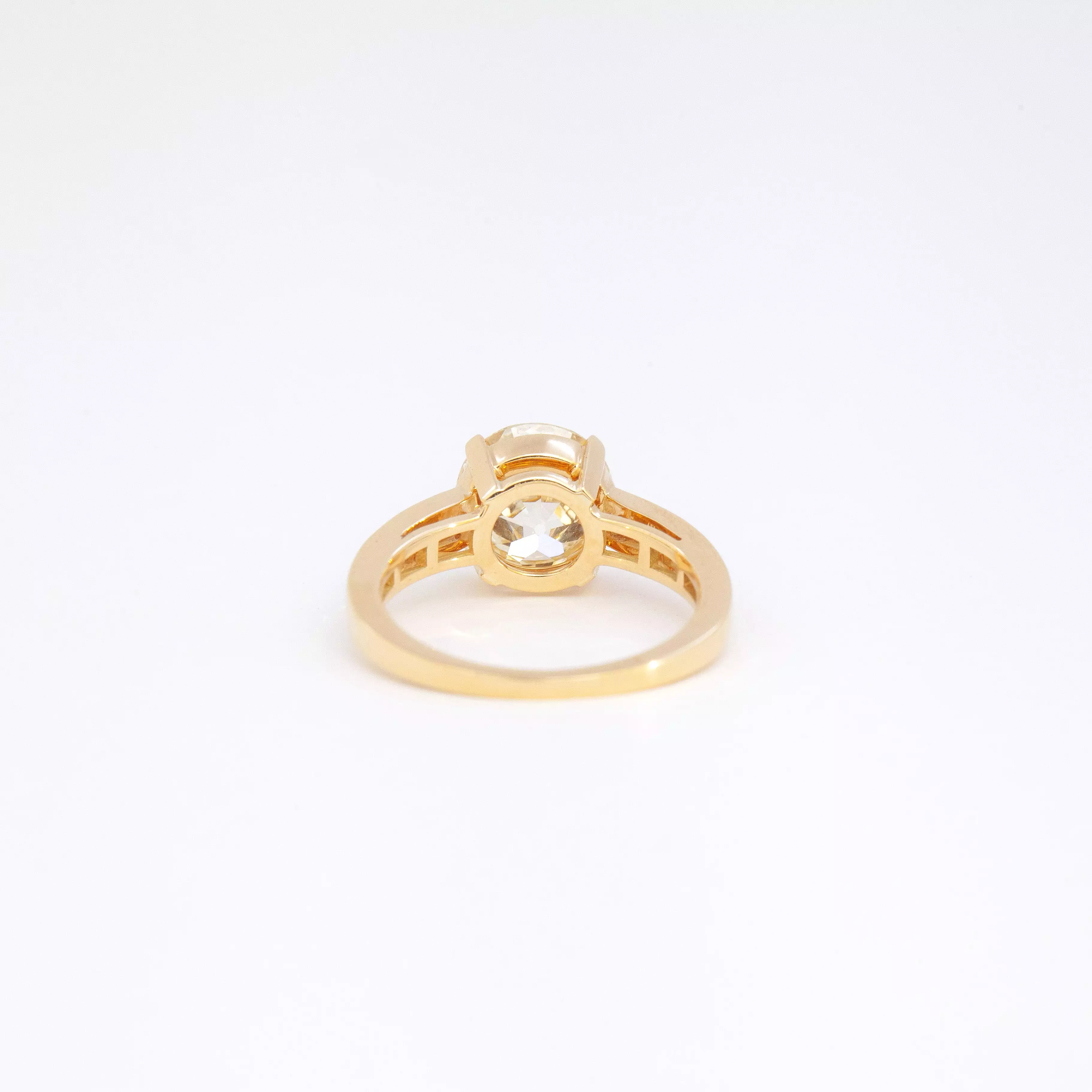 Christina Channel-Set Shoulder Ring