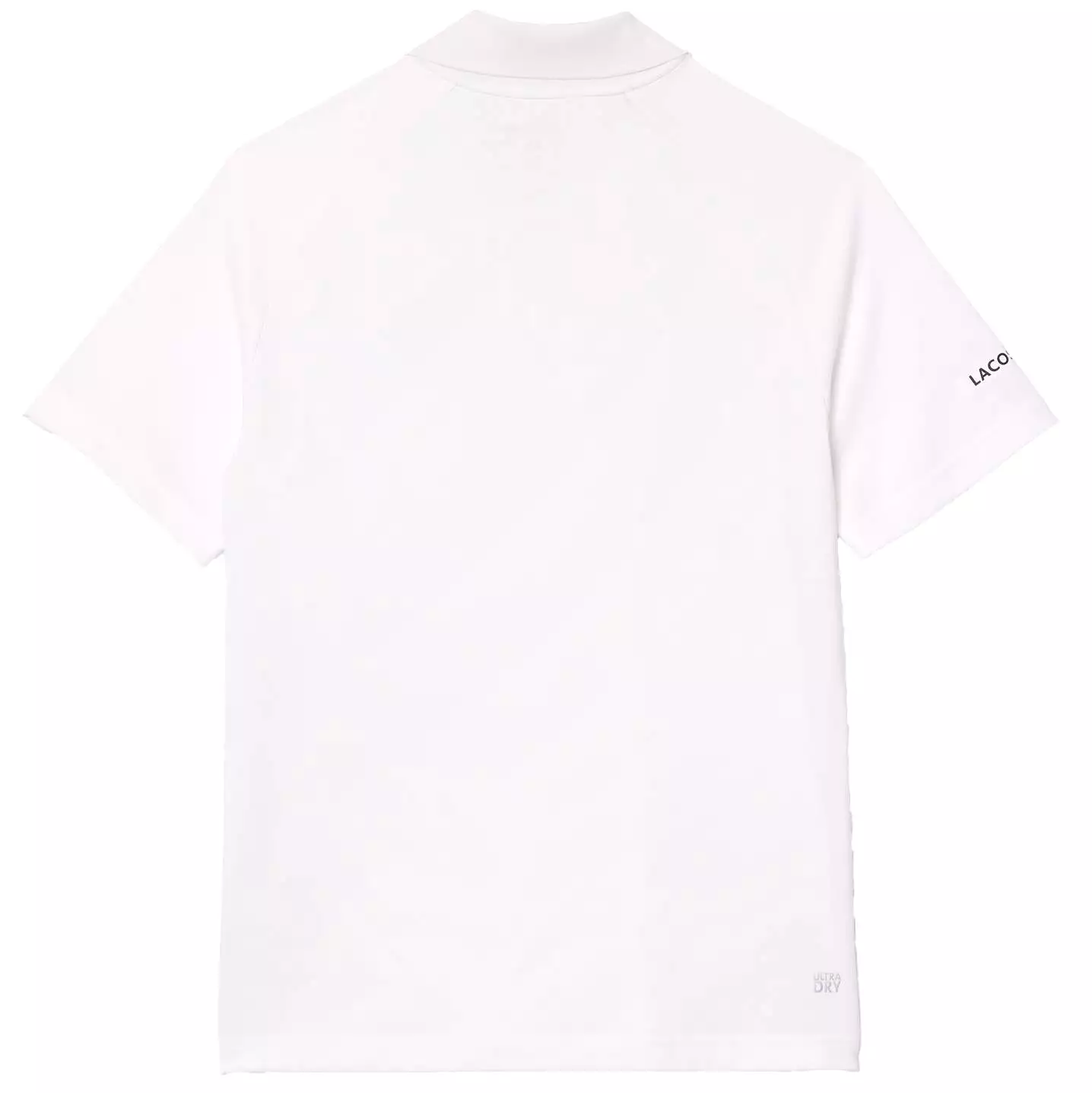 Classic Fit Original Flocked Cotton Pique Polo White - SS24