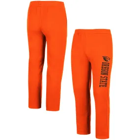 Colosseum Oregon State Beavers Orange Fleece Pants