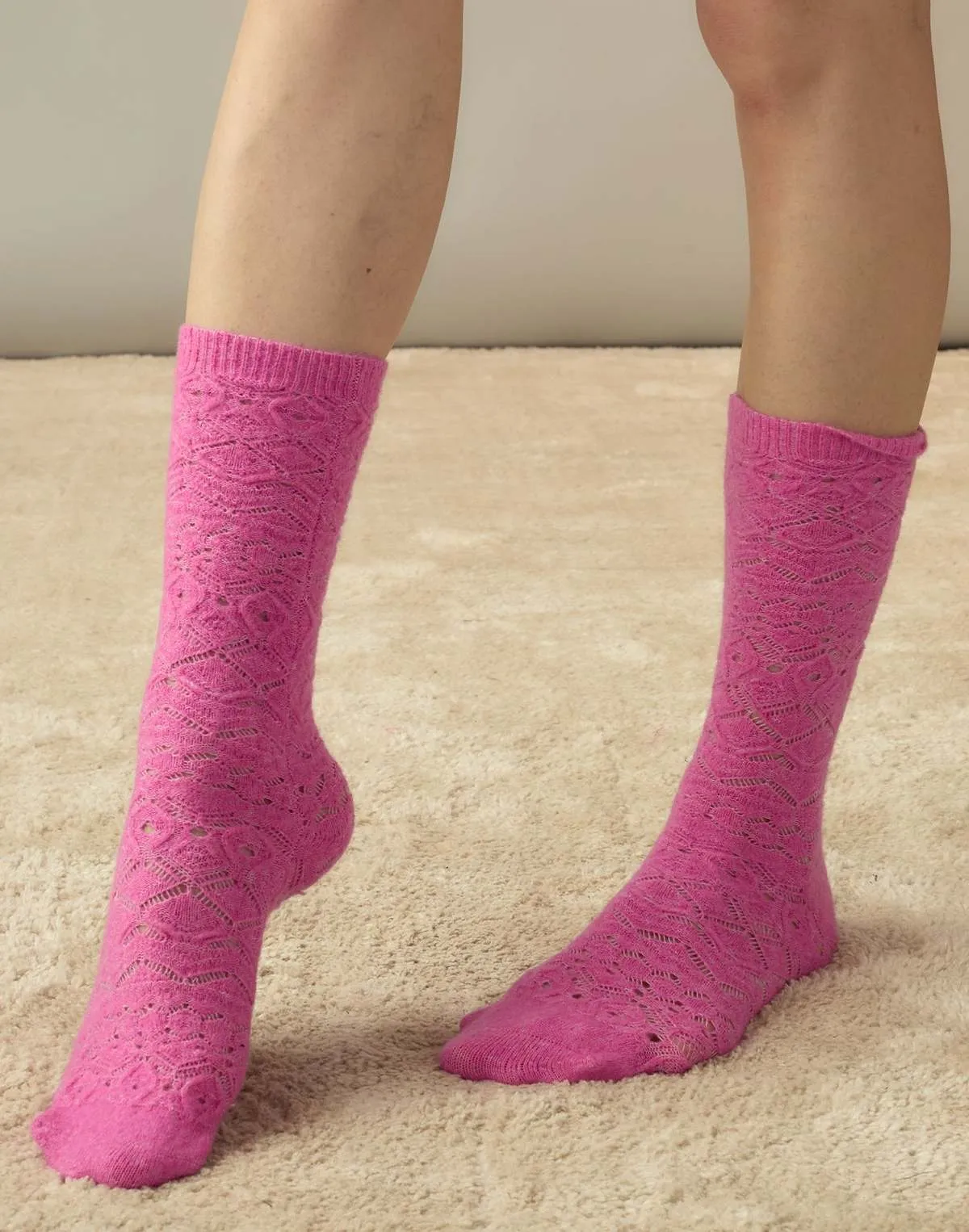 Crochet Wool Socks