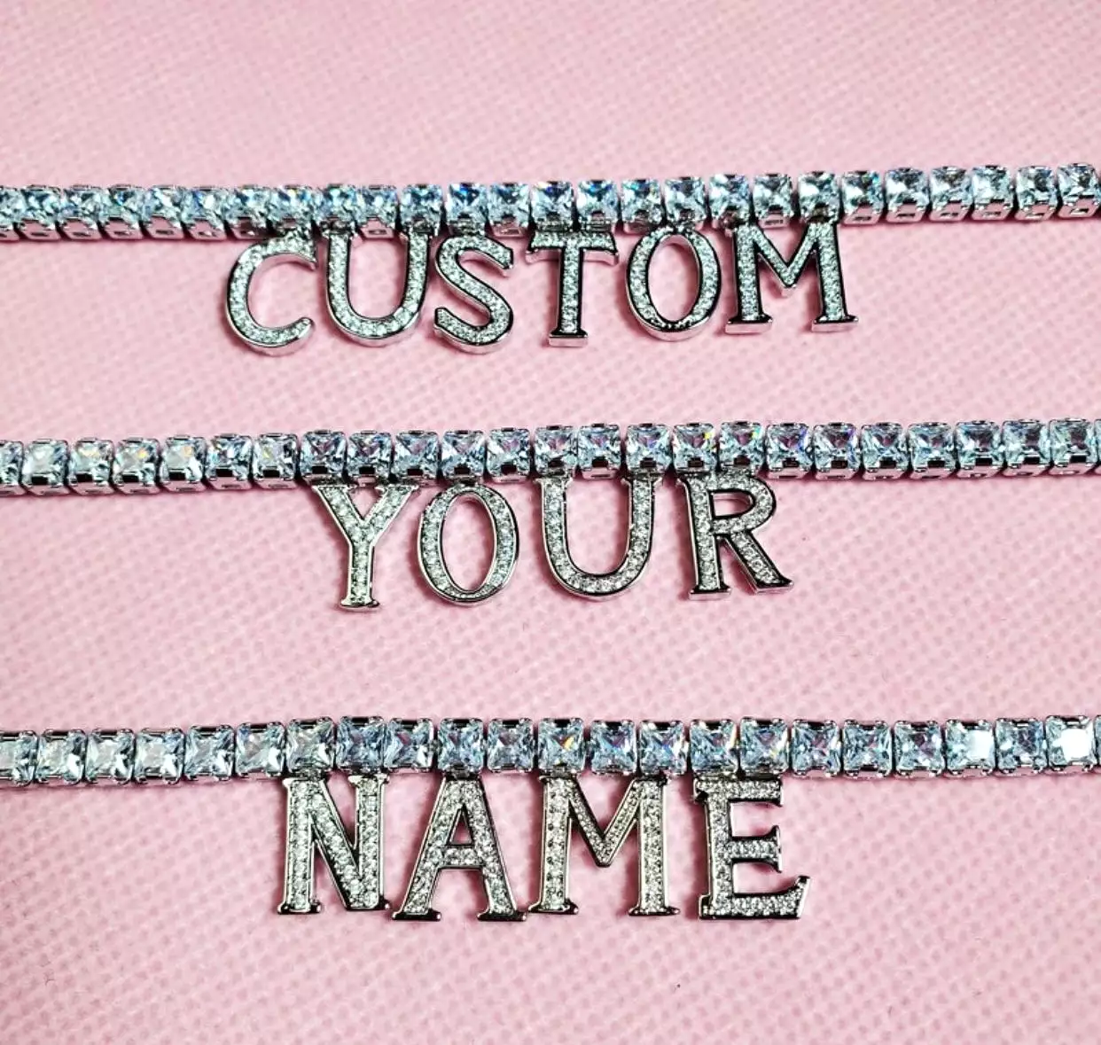 Custom Diamond Anklet