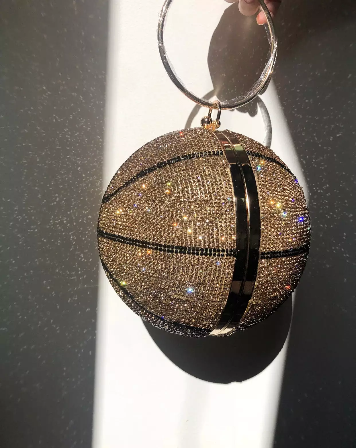 Diamond Basketball Handbag