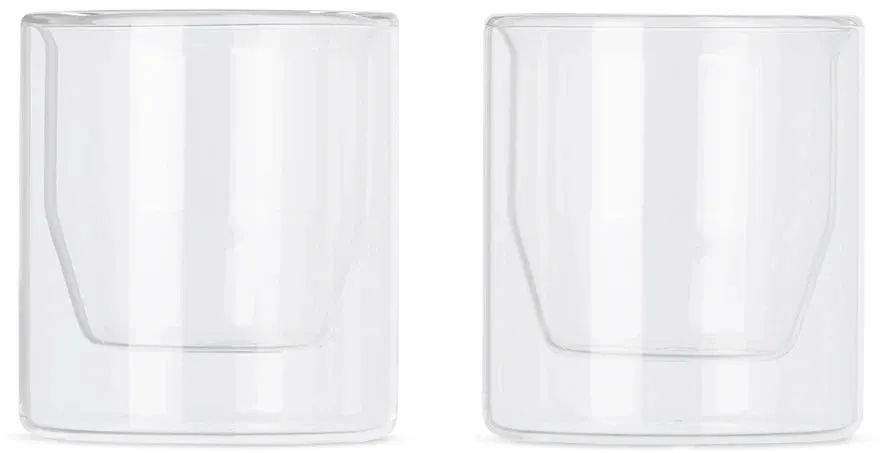 Double Wall Clear Glass Set {6 Oz.}