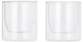 Double Wall Clear Glass Set {6 Oz.}