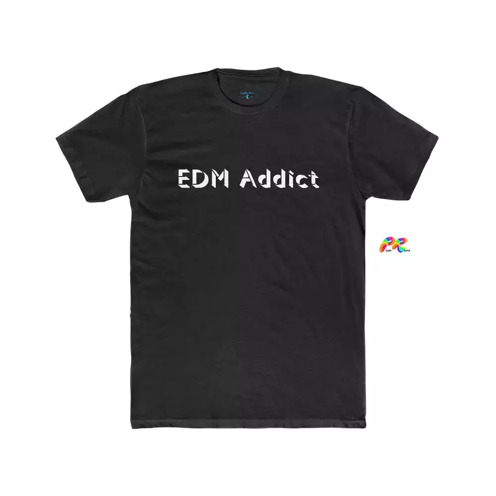 EDM Addict Men's Cotton Crew T-Shirt