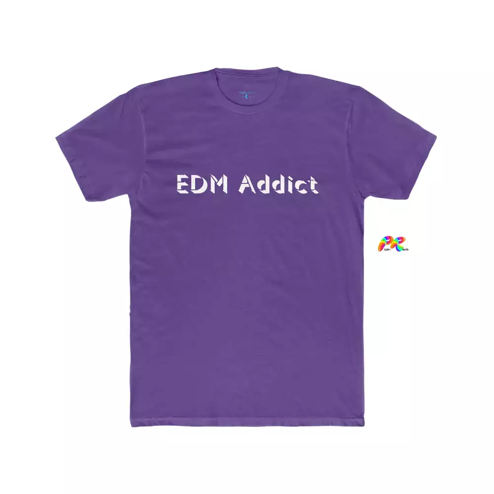 EDM Addict Men's Cotton Crew T-Shirt