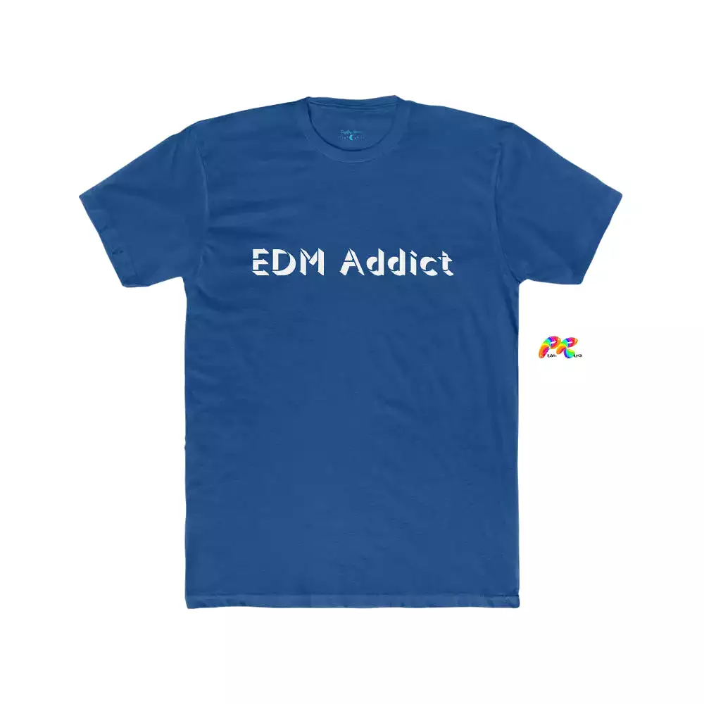 EDM Addict Men's Cotton Crew T-Shirt