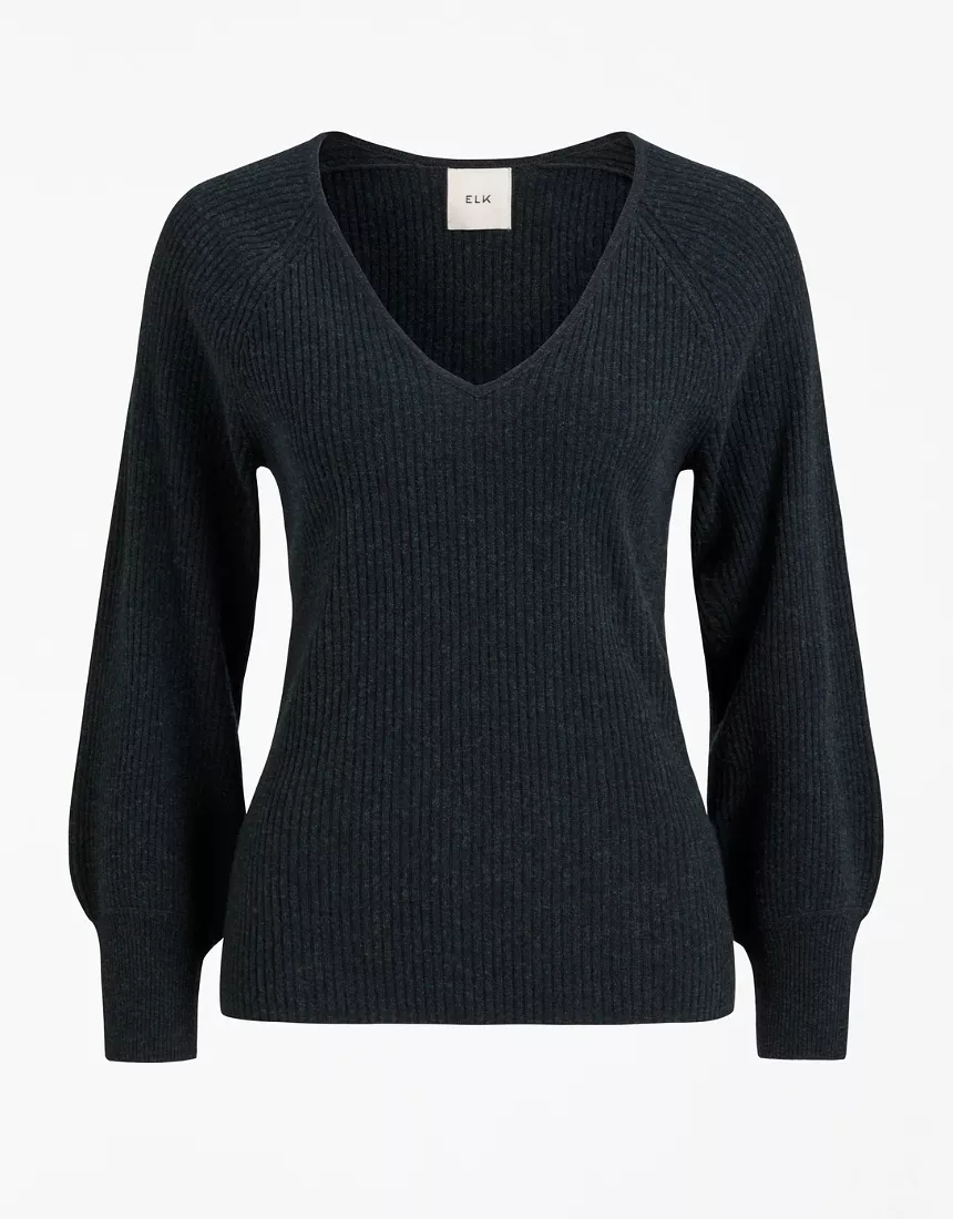 Elk - Lysa Sweater Black Pine