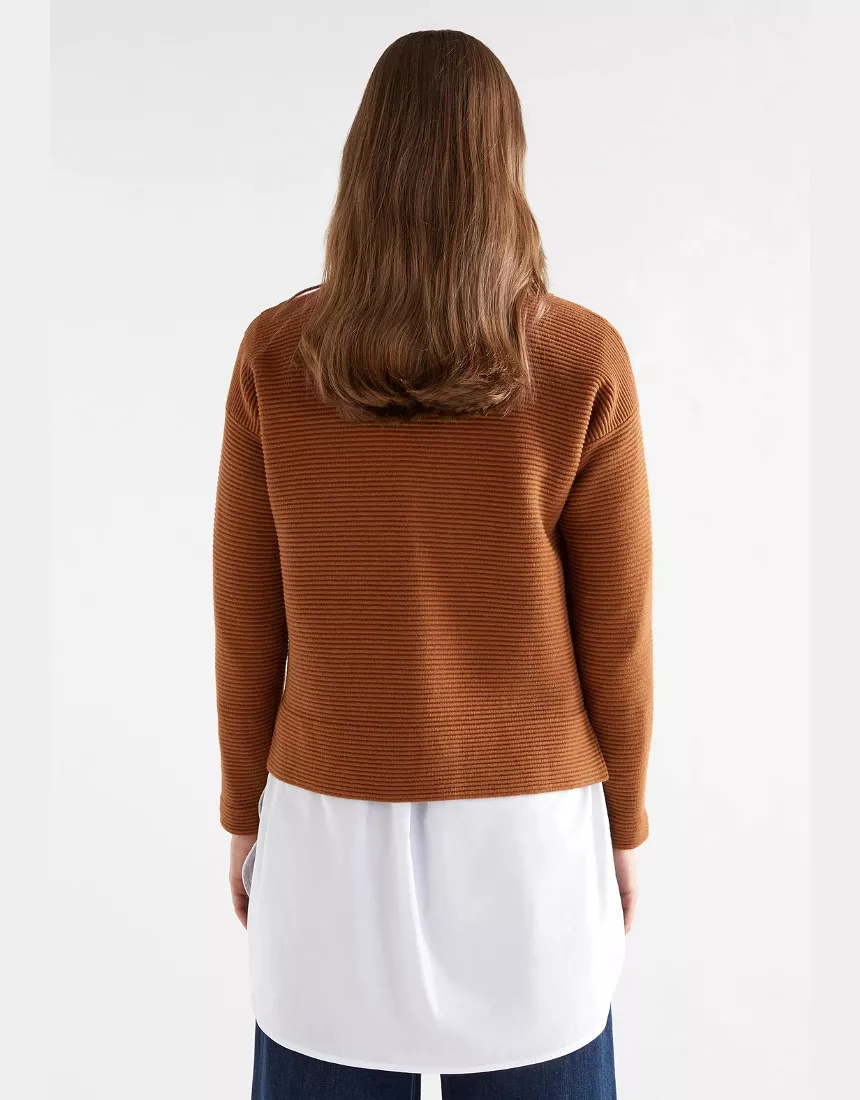 Elk - Neiu Ottoman Sweater Copper