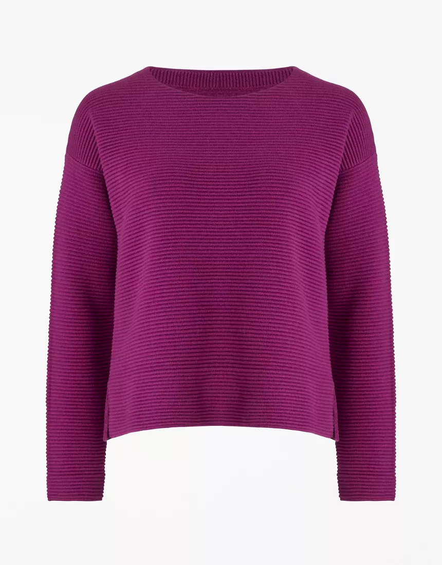 Elk - Neiu Ottoman Sweater Magenta