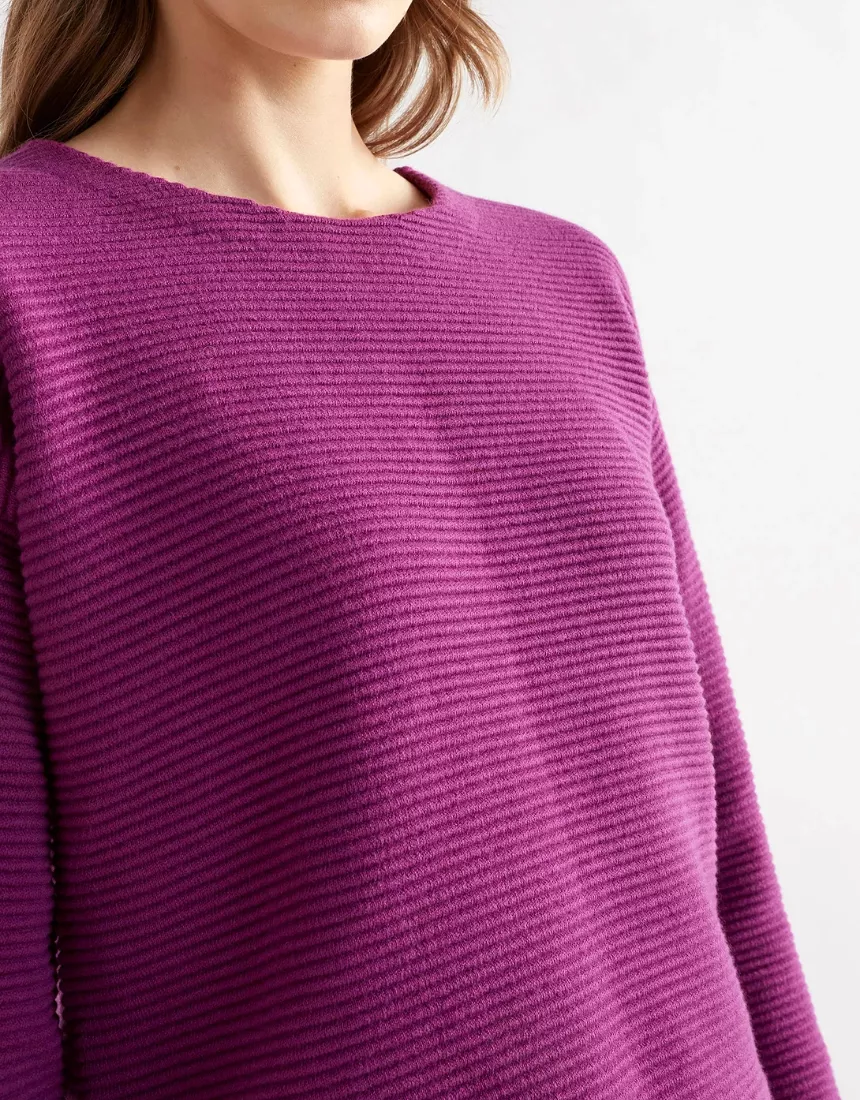 Elk - Neiu Ottoman Sweater Magenta