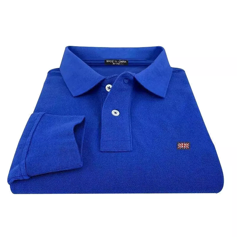 Embroidered Logo Men Polo Shirt