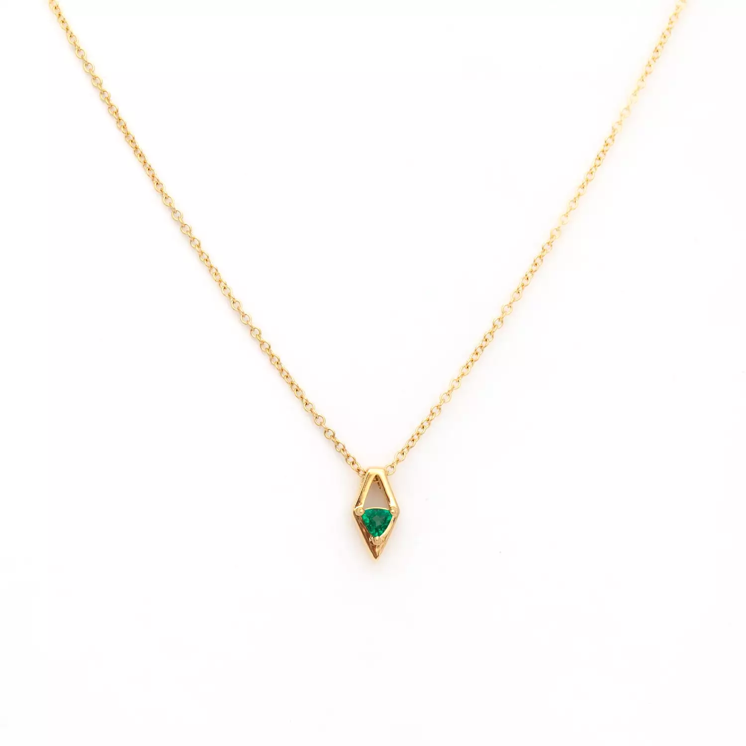 Emerald Reflection Necklace