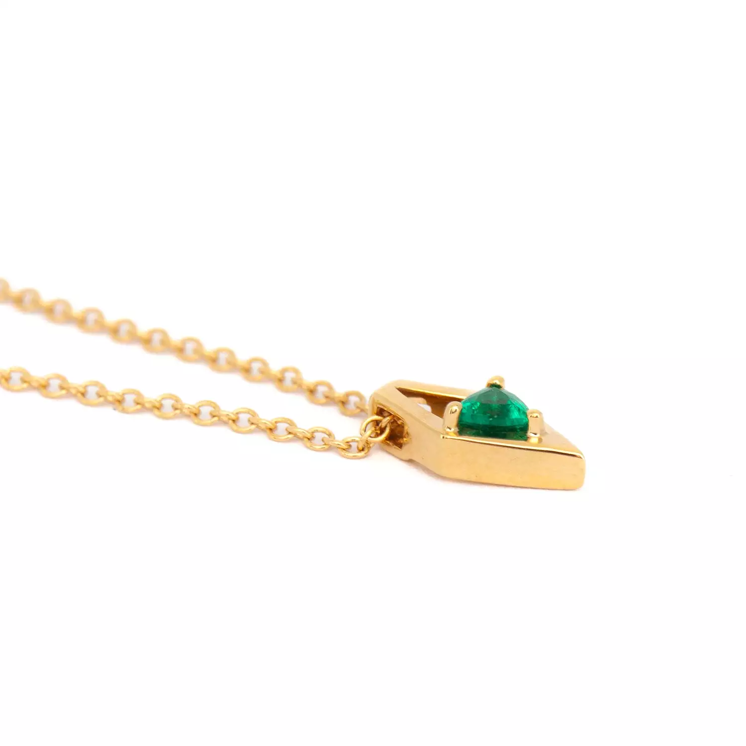 Emerald Reflection Necklace