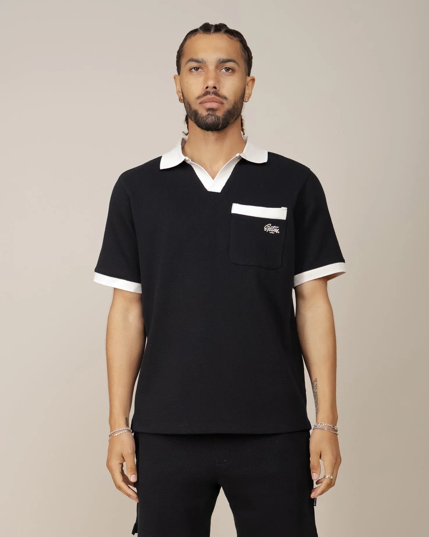 EPTM VALLEY POLO-BLACK