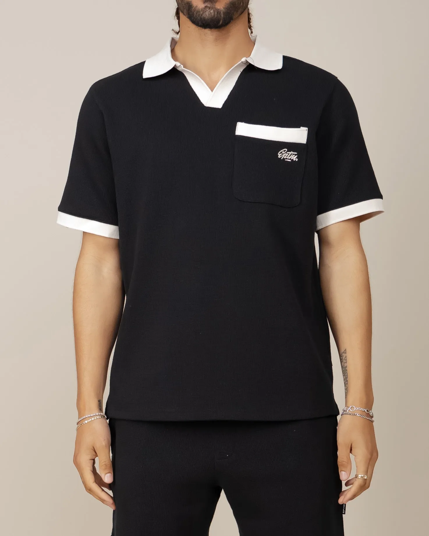 EPTM VALLEY POLO-BLACK