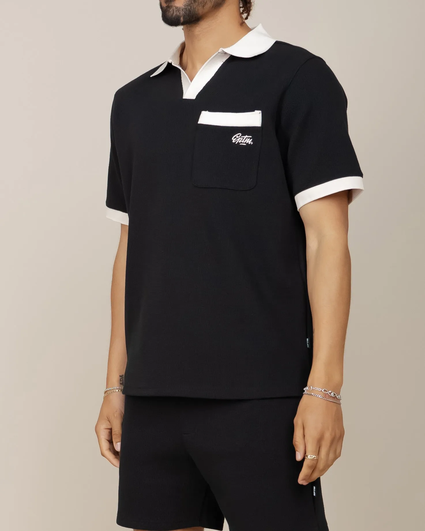 EPTM VALLEY POLO-BLACK