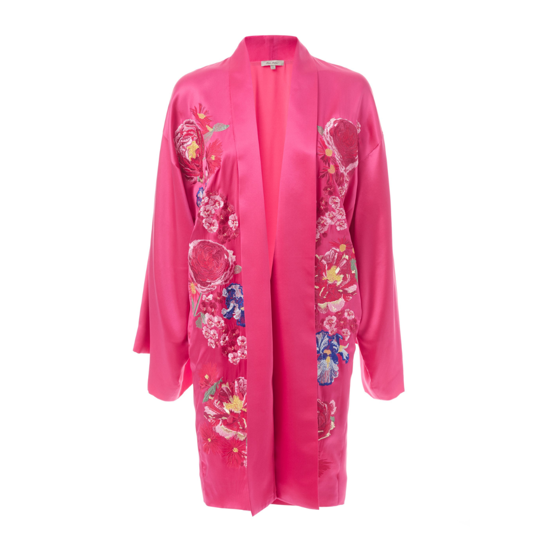 FRANCES SHORT KIMONO PINK